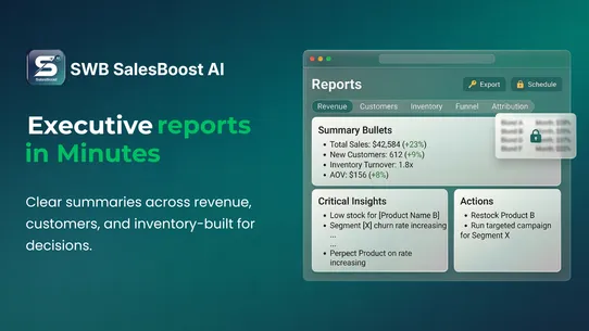 SWB SalesBoost AI screenshot