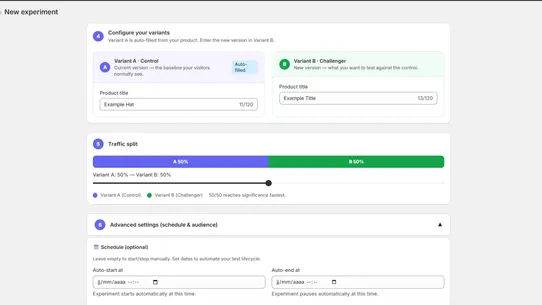ABSplitLab screenshot