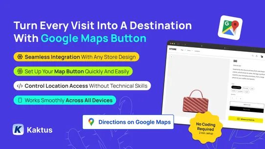 K: Google Maps Button screenshot