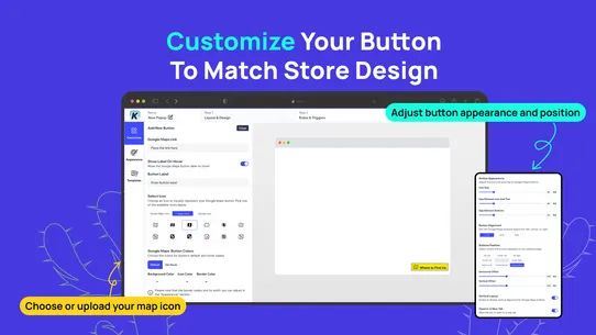 K: Google Maps Button screenshot