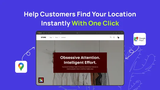 K: Google Maps Button screenshot