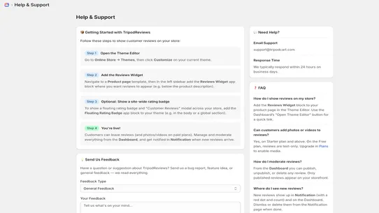 TripodReviews screenshot