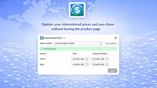 Simple International Pricer screenshot