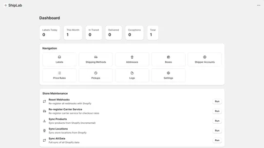 ShipLab screenshot