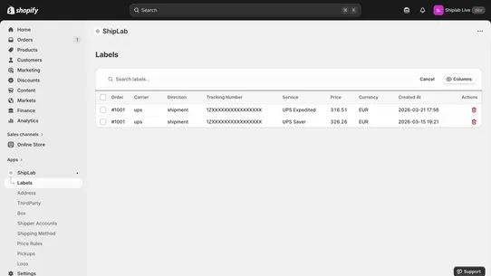 ShipLab screenshot