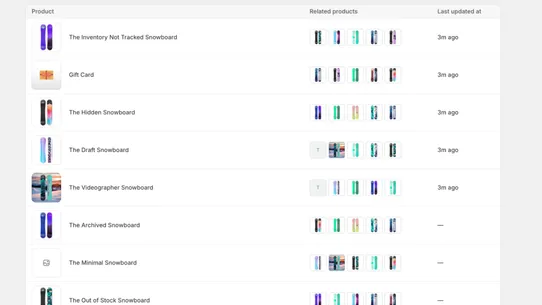 AI Related Products screenshot