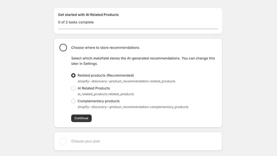 AI Related Products screenshot