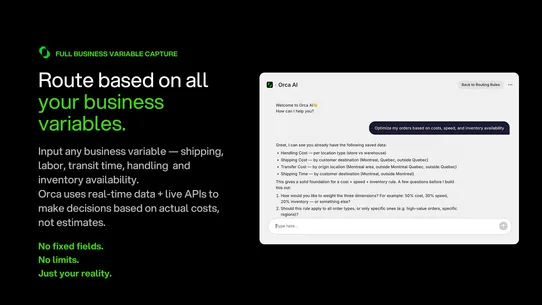 Orca: AI‑powered OMS screenshot