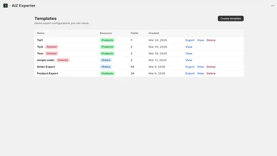 AIZ Exporter screenshot