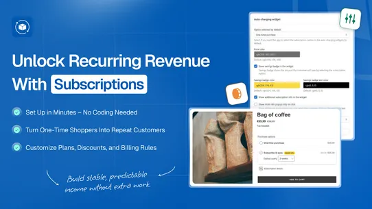 Seal Subscriptions App screenshot