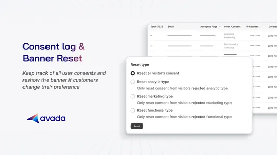 Avada GDPR Cookie Consent screenshot
