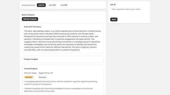 Peakmerce screenshot