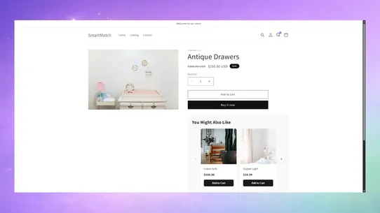 SmartMatch: AI Search &amp; Upsell screenshot