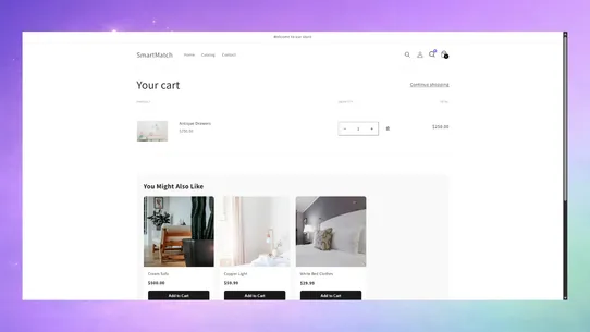 SmartMatch: AI Search &amp; Upsell screenshot