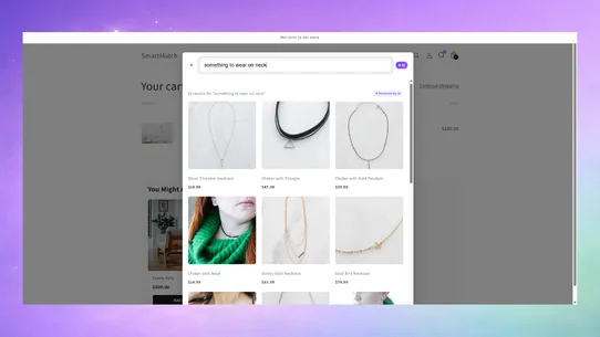 SmartMatch: AI Search &amp; Upsell screenshot
