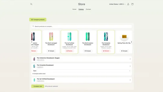 CompareKit ‑ Product Compare screenshot