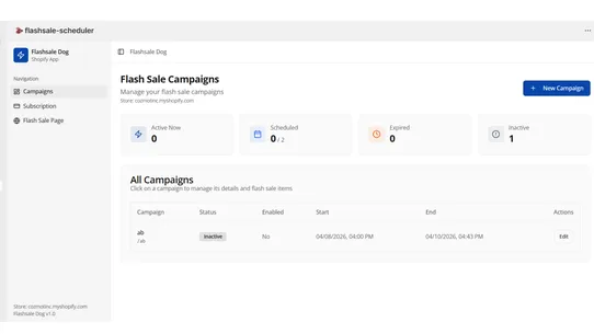Flash Sale screenshot