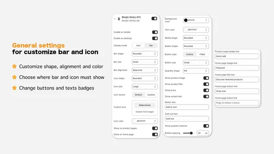 Bloqio Sticky ATC screenshot