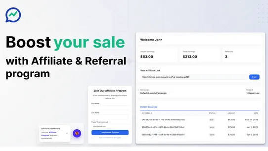 Referlo Affiliate Marketing screenshot