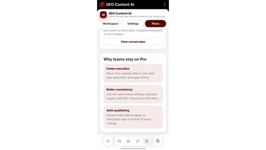 SEO Content AI screenshot