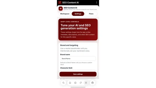 SEO Content AI screenshot