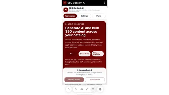 SEO Content AI screenshot