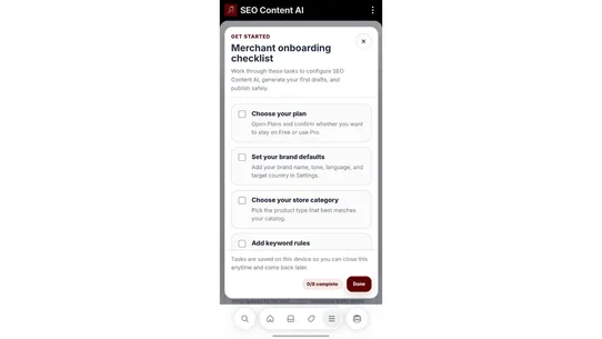 SEO Content AI screenshot