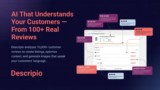 Descripio: AI Review Insights screenshot