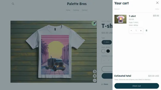 EzPrint ‑ Product Designer screenshot