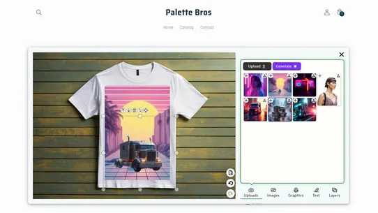 EzPrint ‑ Product Designer screenshot