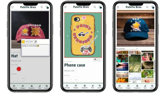 EzPrint ‑ Product Designer screenshot
