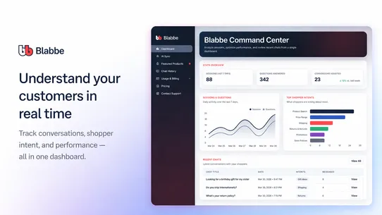 Blabbe: AI Shopping Assistant screenshot