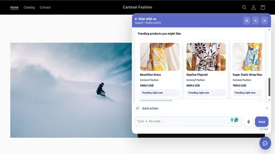 Chatmerce AI screenshot