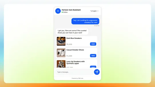Horizon AI Chatbot screenshot