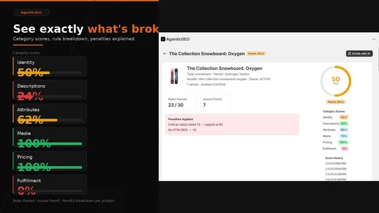 AgentiGEO screenshot