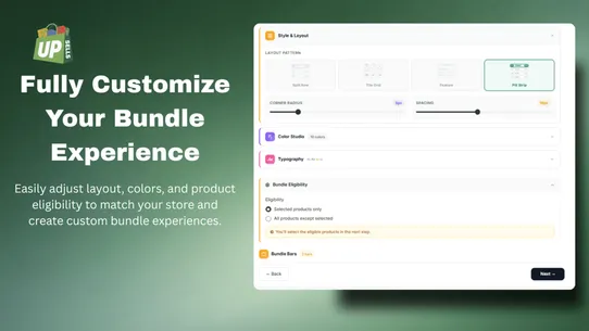 TEKs  ‑ Upsell Bundles screenshot
