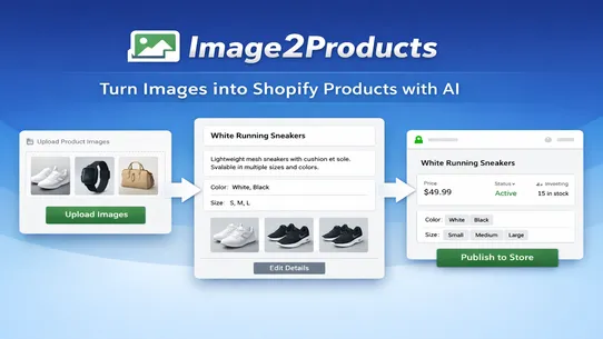 Image2products AI Agent screenshot