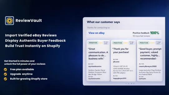 ReviewVault screenshot