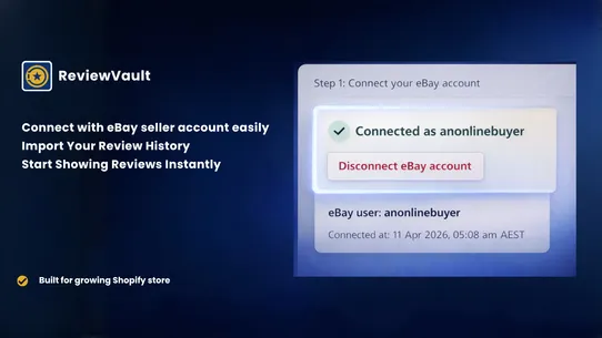 ReviewVault screenshot