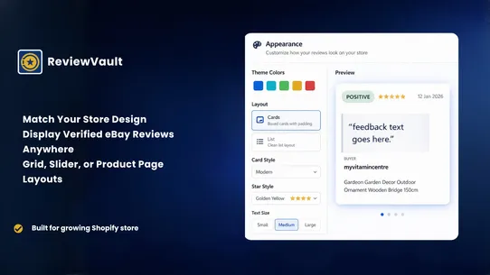 ReviewVault screenshot