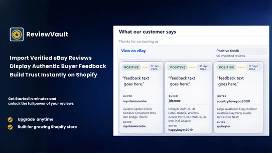 ReviewVault screenshot