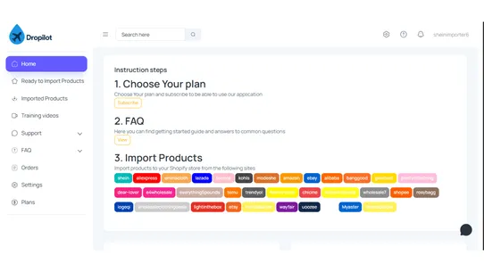 Dropilot ‑ Bulk Import AI screenshot