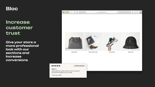 Bloc Sections: Theme Sections screenshot