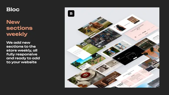 Bloc Sections: Theme Sections screenshot