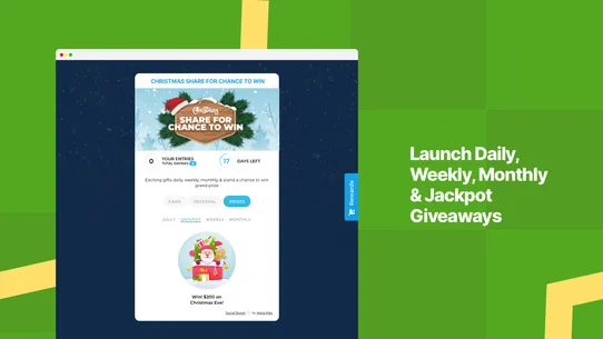 Social Boost Giveaways Contest screenshot