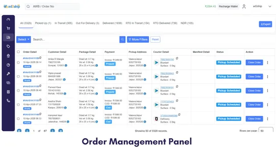 Ad2Ship: eCommerce Shipping screenshot