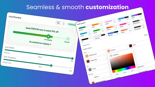 UpRevApps Progress Bar &amp; Gift screenshot