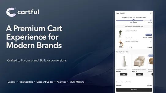 Cartful ‑ Cart Drawer screenshot