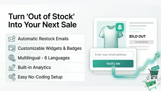 TXE ‑ Back in Stock Alert screenshot