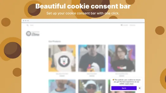 Ultimate GDPR EU Cookie Banner screenshot